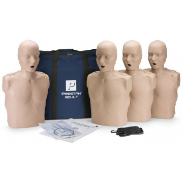 Pack 4 Mannequins Adultes Prestan avec moniteur de fréquence