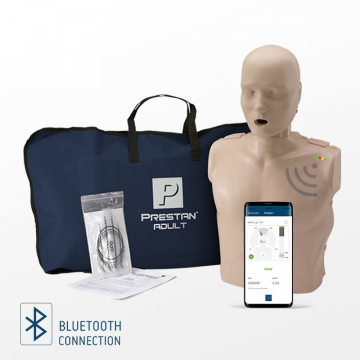 Mannequin adulte Prestan connecté avec moniteur de fréquence