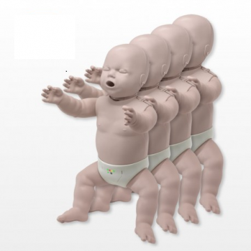 Pack 4 mannequins Nourrissons Prestan avec moniteur de fréquence