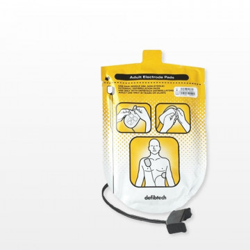 Paires électrodes adultes defibtech de formation
