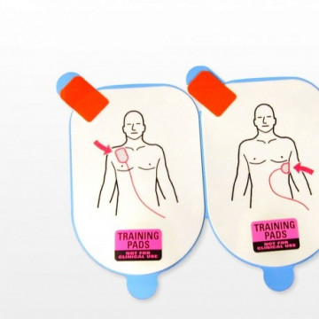 Paires électrodes adultes defibtech de formation