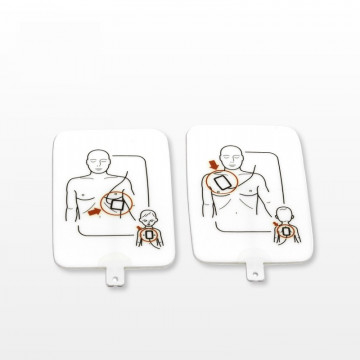 Paire d'électrodes Adulte/Enfant sensitive ultratrainer Prestan