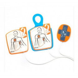 Paire d'électrodes adulte CARDIAC SCIENCE G5 avec capteur RCP ZOLL