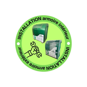 Installation d'armoires...