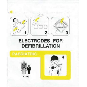 Électrodes Pédiatrique pour Défibrillateur Schiller FRED EASY / LIFE / SKITY