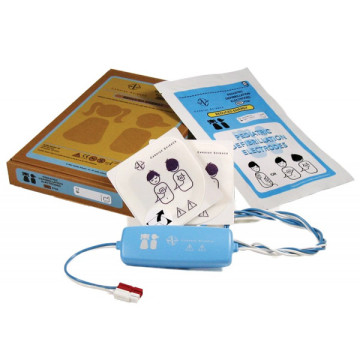 Paire d'électrodes pédiatrique enfant zoll powerheart g3